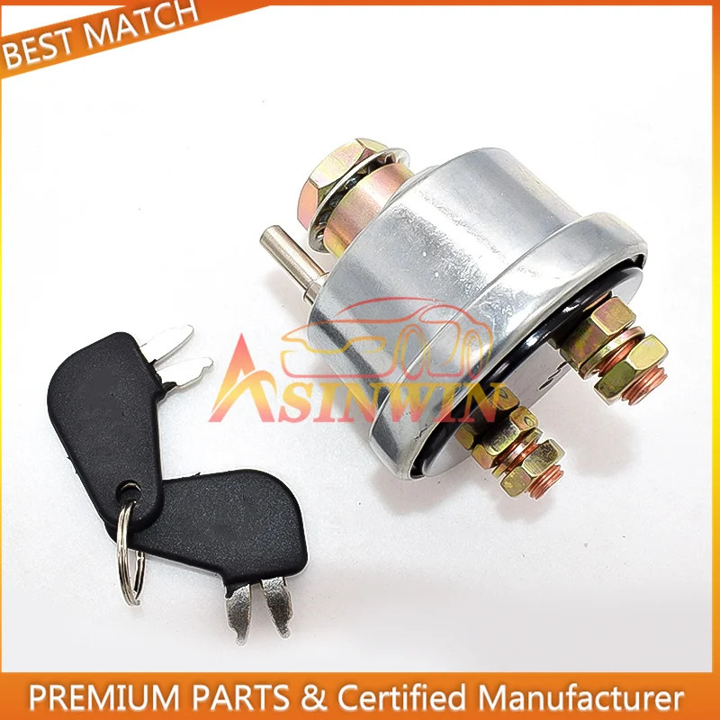 7H7290 7N0718 7N-0718 High Quality Master Disconnect Ignition S-witch W2 keys Fits For Caterpillar