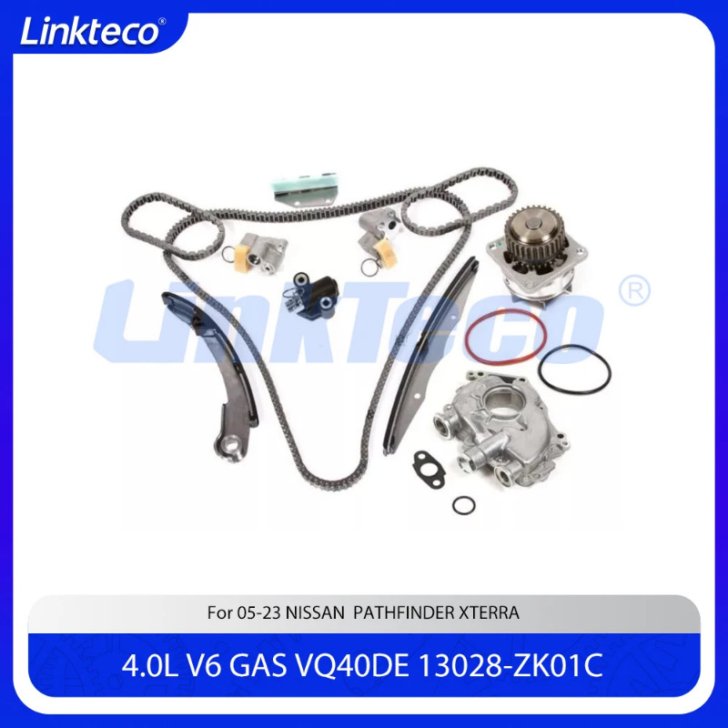 Engine part Timing chain kit Fit 4.0 L T V6 GAS VQ40DE For 05-23 4.0L NISSAN  PATHFINDER XTERRA 130