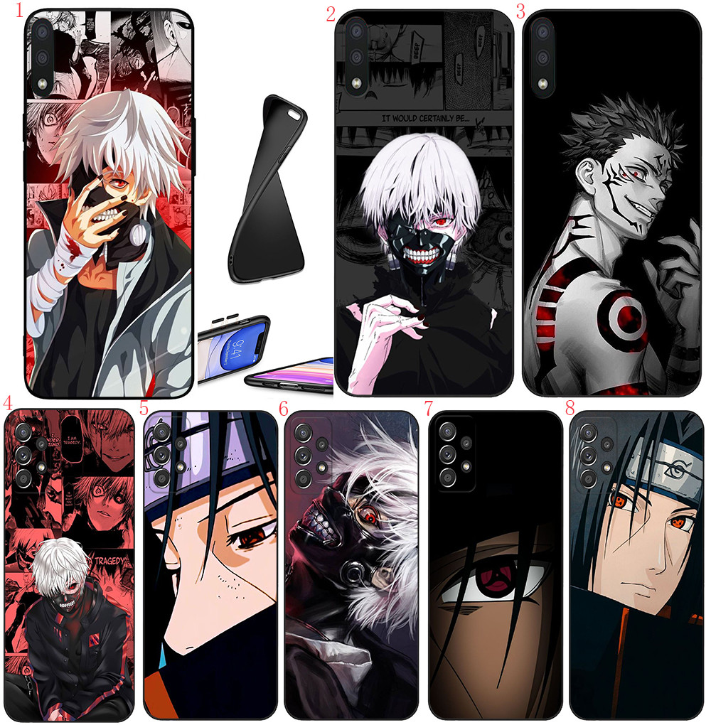Samsung A22 A55 A56 J4 J6 J8 2018 J4 J5 J6 J7 Prime Plus Core R18 โตเกียว ghoul อะนิเมะเคสโทรศัพท์สี