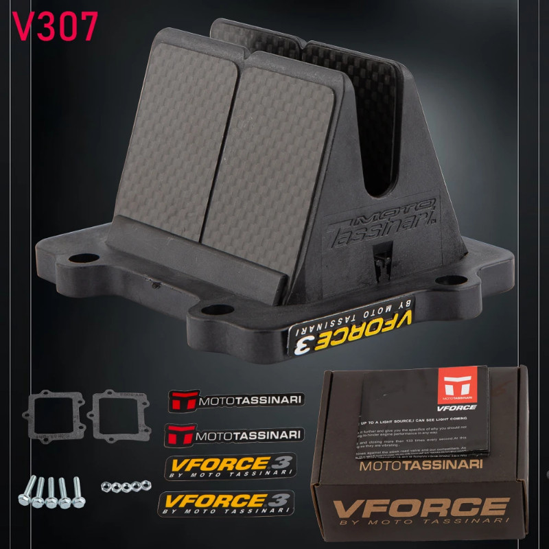For Yamaha YZ 250 250X YZ250 YZ250X 1997-2019 For VForce3 V307A Motorcycle Carbon Fiber Reed Valve