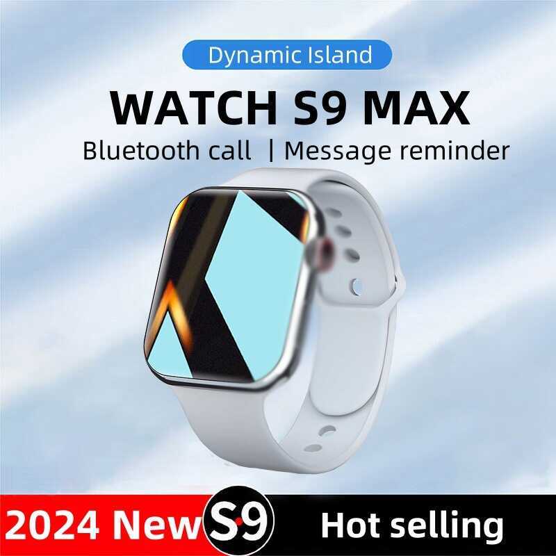 ใหม่ S9 max Smart Watch สายบลูทูธสําหรับผู้ชายและผู้หญิง xxyydq