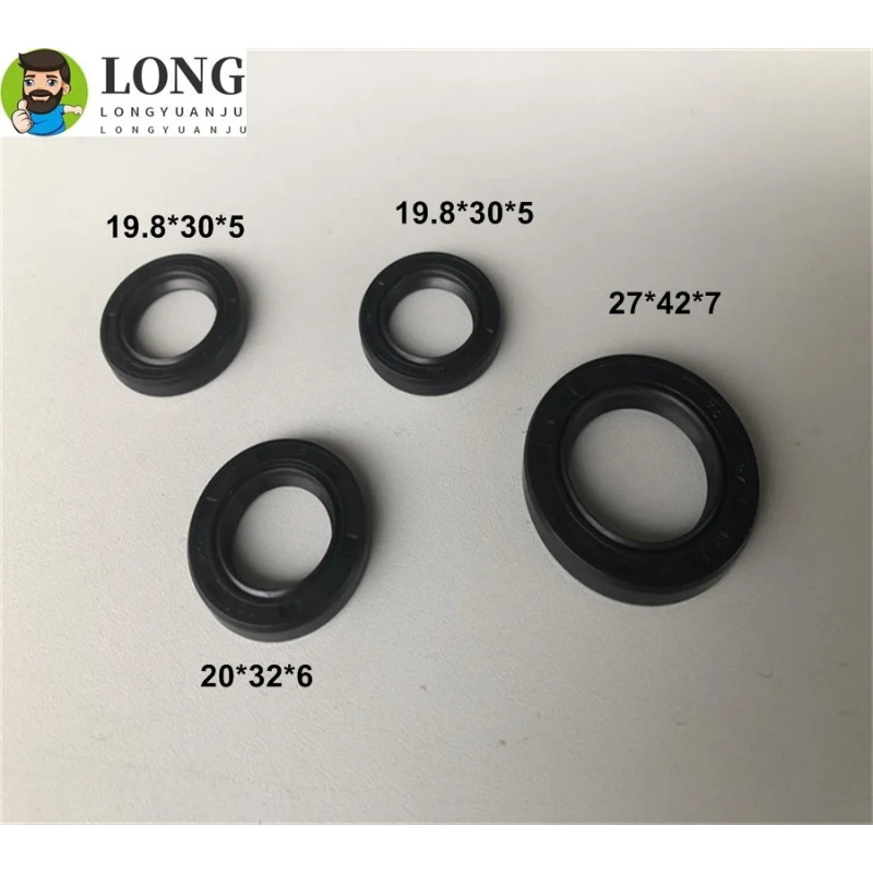 Motorcycle Full Engine Oil Seal For GY6 125/150/157 GY6 125 152QMI 157QMJ Chinese Scooter Moped ATV
