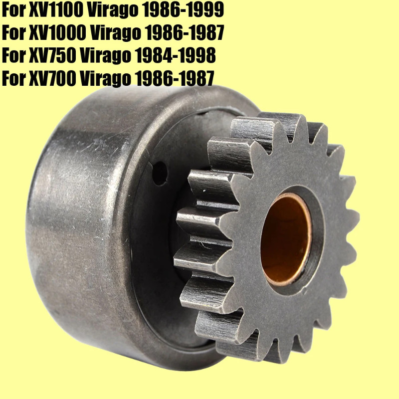 Starter Drive Bendix Gear For Yamaha XV 700 750 1000 1100 Virago / XV700 XV700S XV750  XV1000 XV100