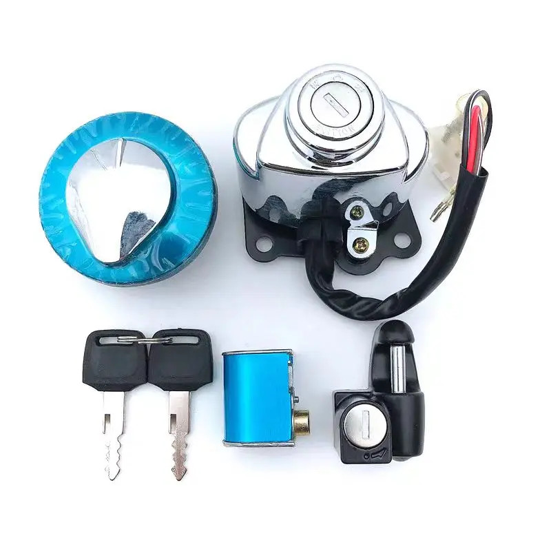 Lock Set for Rebel CA125 CA250 CMX250 Shadow VT250 VT400 VT600 VLX600 VT750 VLX400 Magna 250 Regal