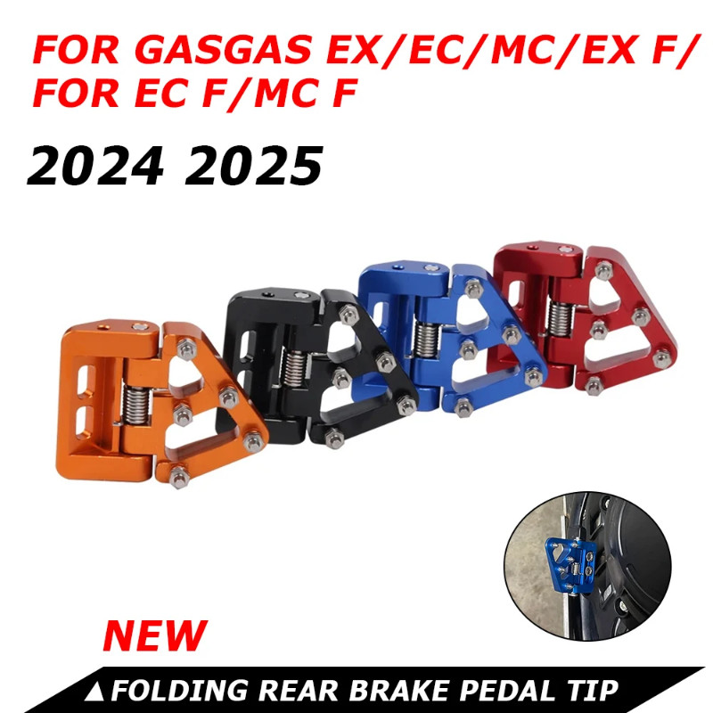 For GasGas EX EC MC 125 200 250 300 350 400 450 EC300 2024 2025 Motorcycle Accessories Foldable Rea