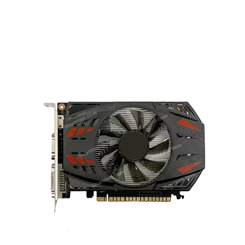 Graphics card new GTX750Ti 4G/GTX1650Ti/RX580 8G design office chicken editing live AI