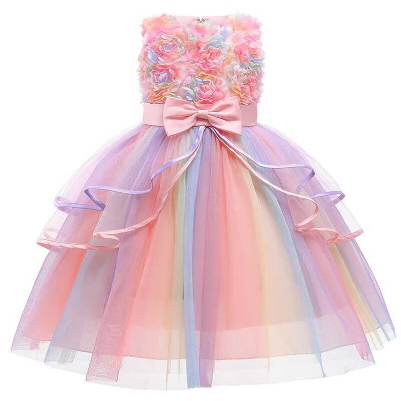 C Ahlsen Shop Baby Girl Dress Wer Girl Wedding Princess Dress Girl Christmas Bowknot Costume Kids B