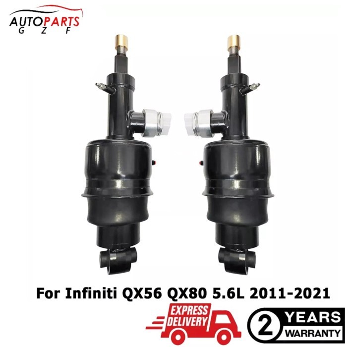 Pair Rear Left Right Air Suspension Struts for Infiniti QX56 QX80 5.6L 2011-2021