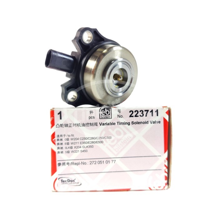 FEBI Solenoid valve A2720510177 For Mercedes-Benz M272 M273 W203 W204 W211 W221 S400 C300 GLK350 C3