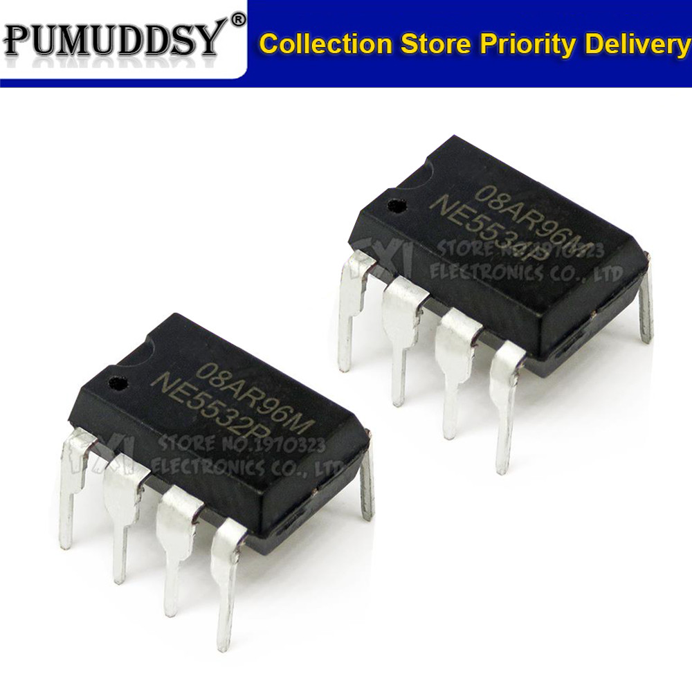 10PCS NE5534P NE5532P NE5532 NE5534 DIP8 DIP ใหม่เดิม
