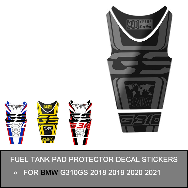 Motorcycle Fuel Tank Pad Protector Sticker Decal Fuel Tank Pad For BMW G310GS GS G310GS G310 GS G 3