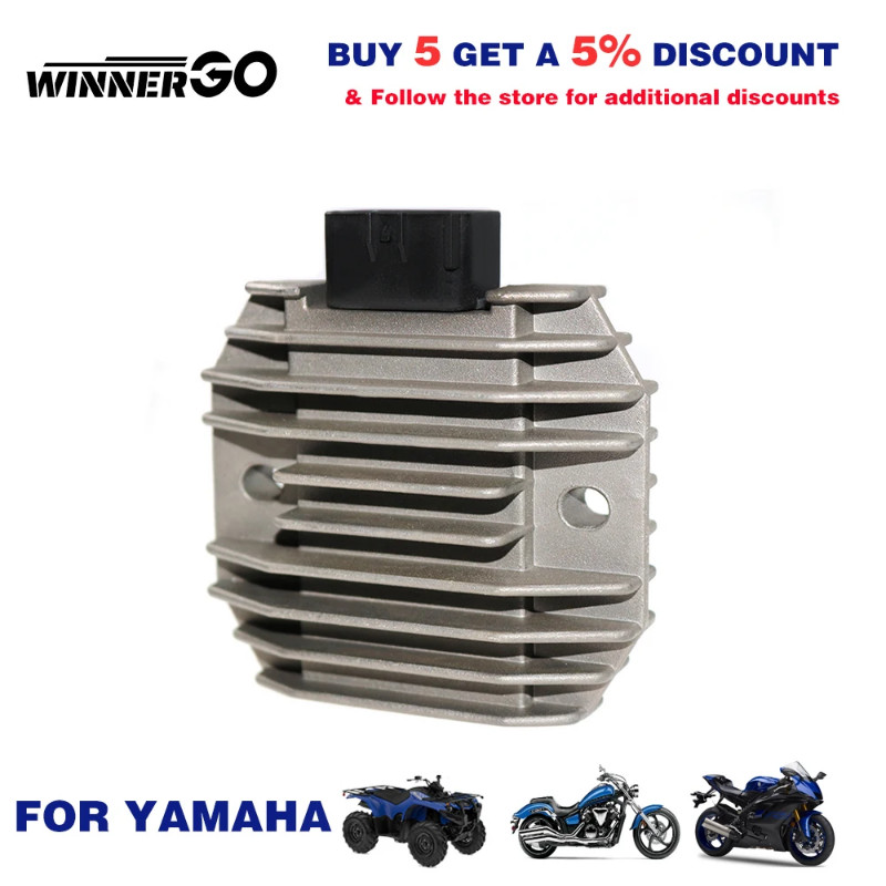 Voltage Regulator Rectifier For Yamaha FZ6R Team Raven Road Star XV1600A XV1600AS Midnight Star XV1