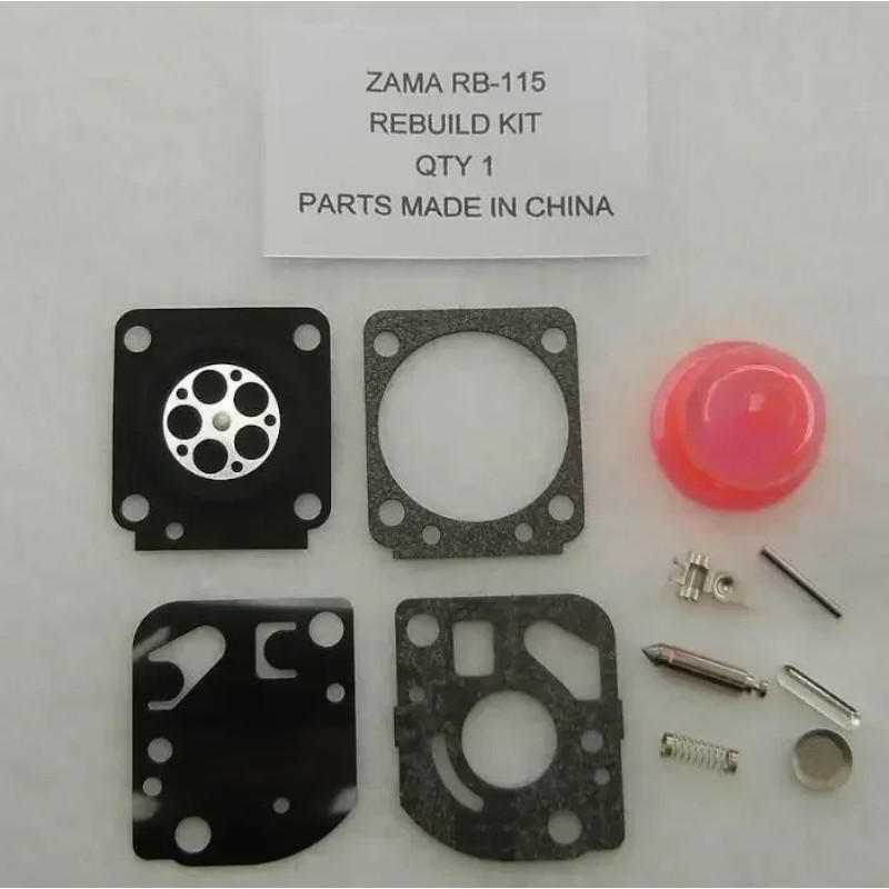 5/8/10SETS X RB-115 CARB REPAIR KIT C1U-W24 FOR HUSQVARNA CRAFTSM POULAN C1U-W18 BLOWER CARBURETOR