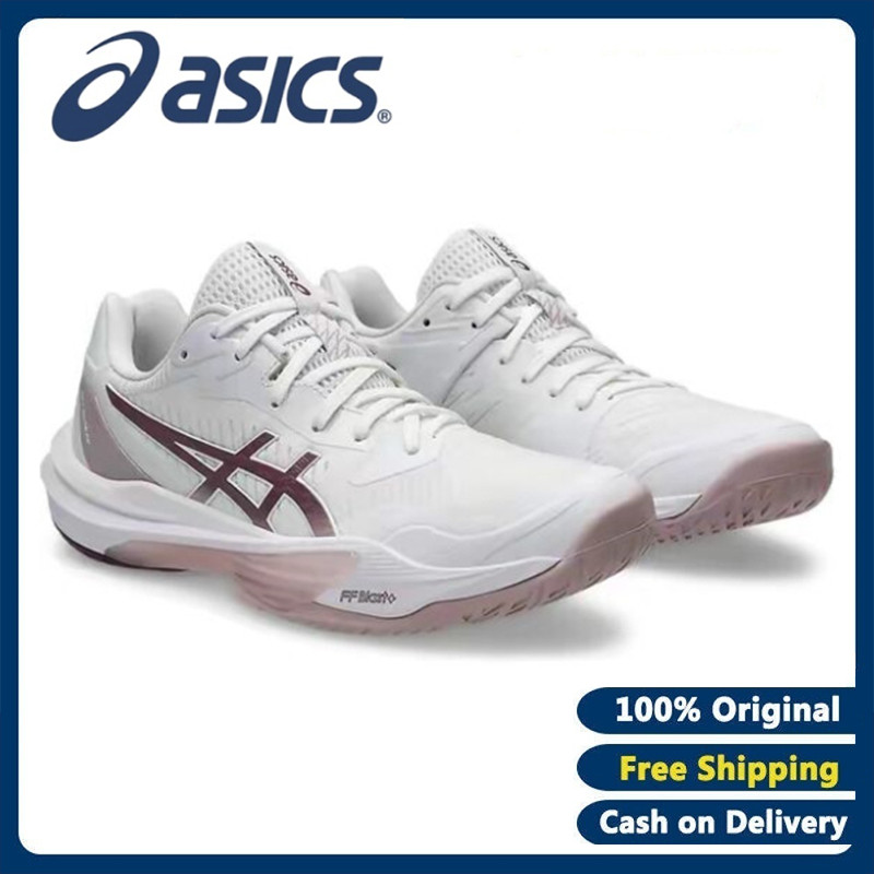 Original αsics Sky Elite FF 3 Volleyball shoes, badminton shoes low-top women training sneakers