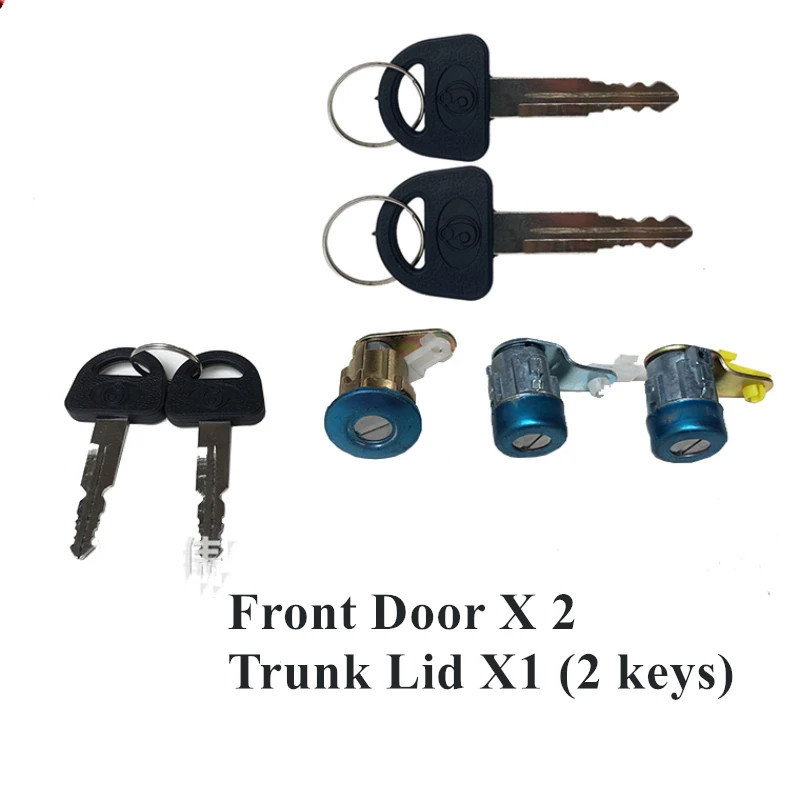 High Quality Auto Door Lock Cylinder Kit 82500-71820,82200-61840,82200-61870 For  Swift Geo Metro 1