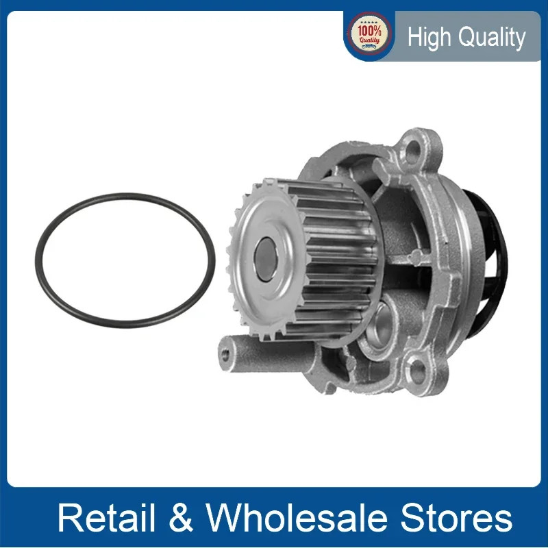 Coolant Pump with Seal Ring Car Water Pupm 06B121011Q for VW Golf Audi 1.6 2.0 FSI 06B 121 011Q 06B