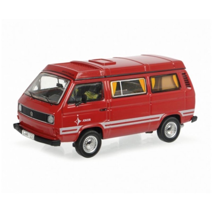 Schuco Schuco 1: 43 Volkswagen VW T3a Westfalia Camping Bus โมเดลรถโลหะผสม#JOKER