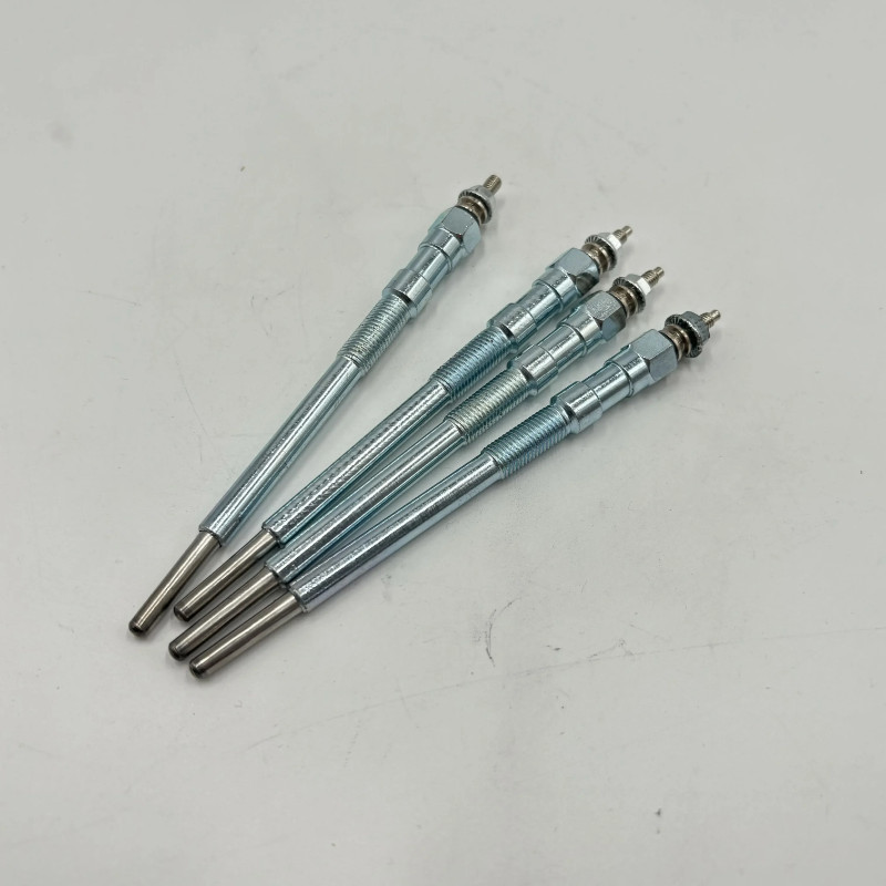 4 pcs Glow Plug 1J700-65512 1J700-65510 for Bobcat Loader Kubota V2607-DI Engine