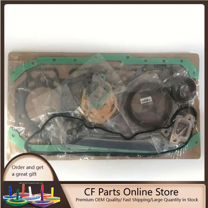 For Mitsubishi 6D24 Engine Kobelco SK400-3 Excavator Overhaul Gasket Kit ME993287