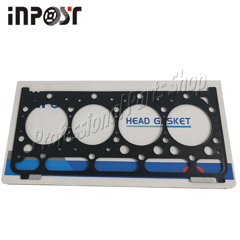 V2203 New Head Gasket for kubota V2203 V2203T V2403 Overhaul Rebuild Gasket (Black Metal)