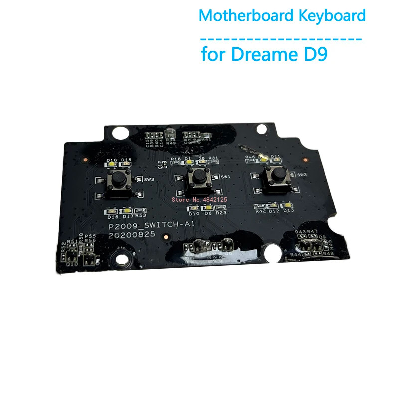 Original Motherboard Keyboard Key PCB Replacement for Dreame D9 Vacuum Cleaner Spare Parts Accessor