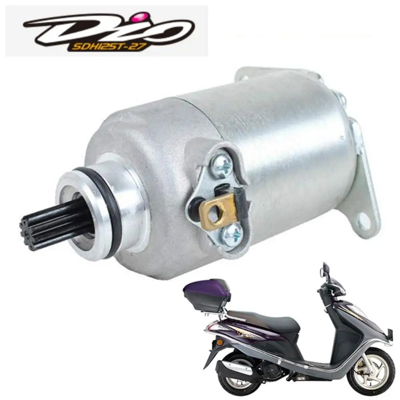 Motorcycle scooter Starter Motor For Honda Elite 125 SHD125T-23 27 28 29 30 WH125T-5 6 WH125LS WH12