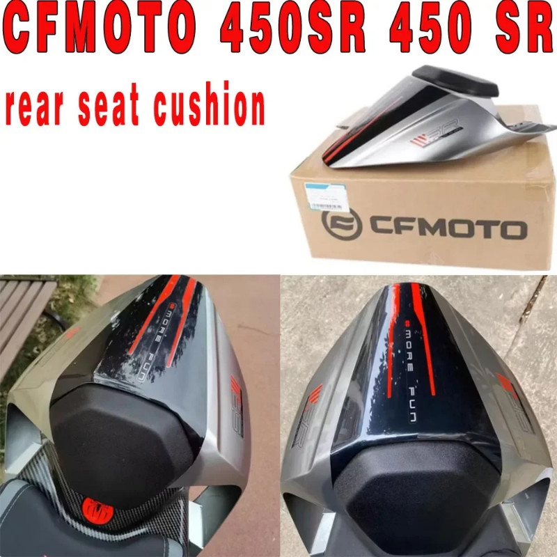 Motorcycle rear hump new suitable for For CFMOTO 450SR 450 SR rear seat cushion CFMOTO 450SR 450 SR