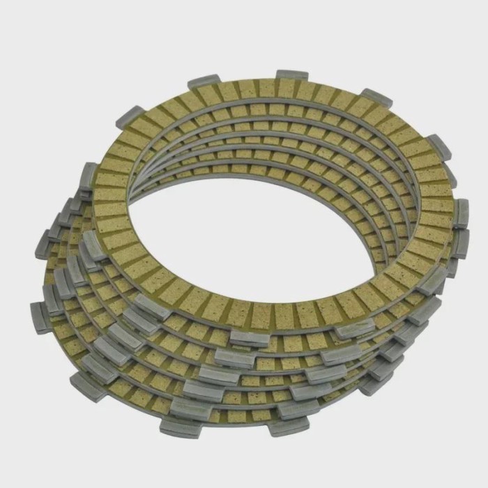 6Pcs Motorcycle Friction Clutch discs Plates For Yamaha IT175 Racer 1980-1983 IT200 competition 198