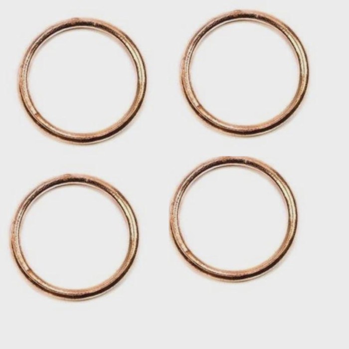 40*32MM Motorcycle Copper Plated Exhaust Pipe Gasket For Yamaha XJ900 83-03 XT350 85-95 XZ550 82-84