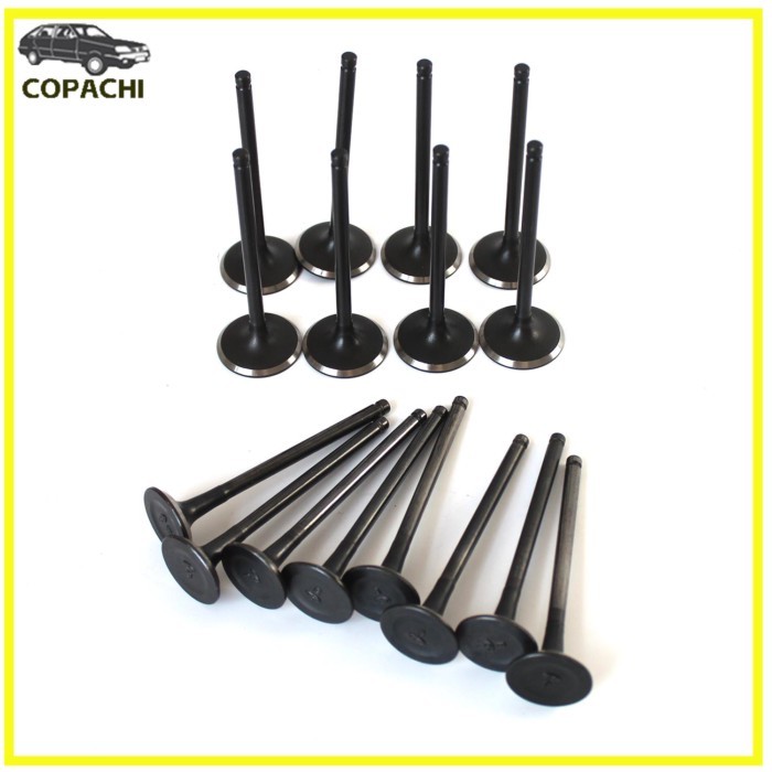 8pcsIntake&8pcsExhaust Valve Kit 22211-2B000 22212-2B000 For 2009-2020 Hyundai Kia G4FD 1.6L Engine