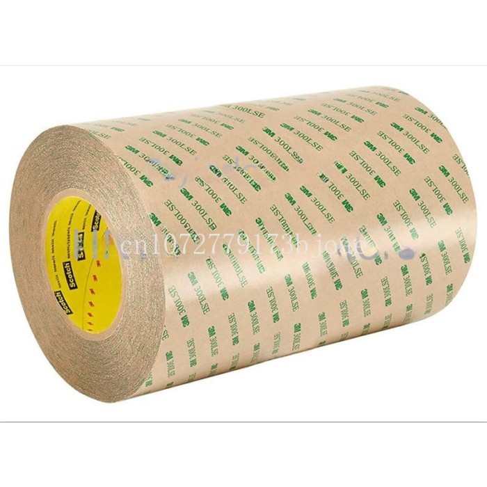 3M9495LE 300LSE High-viscosity super-strength double-sided tape PET ultra-thin non-marking transpar