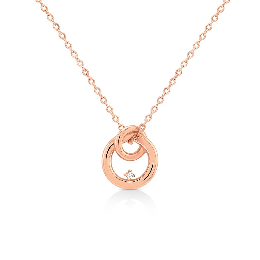 Jewellista สร้อยคอเงินแท้ 925 ประดับพลอย CZ รุ่น Duke