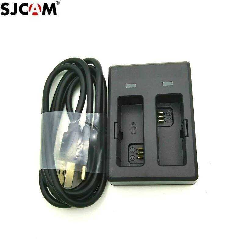 C Original SAM SJ Battery Charger Batteries Dual Charger Rechargeable For SAM Sj10 Pro/Sj11 Camera