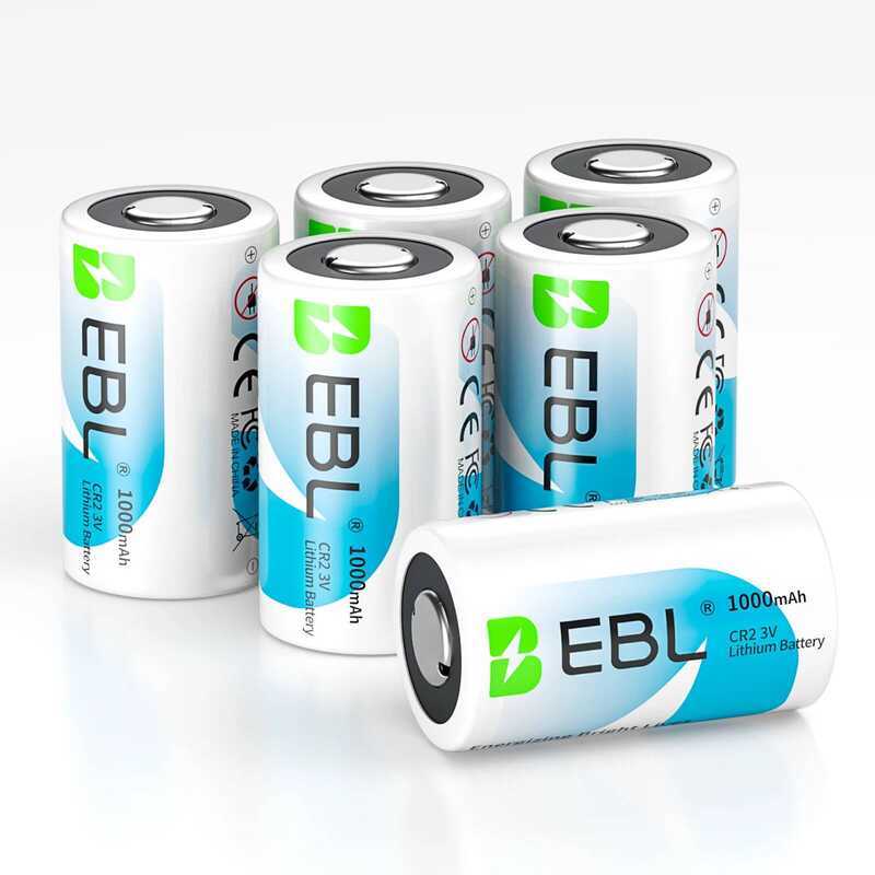 C EBL Cr2 Cr17355 XX Cr15270 Cr-2 TA Bulk 3V Lithium Battery ,1000Mah