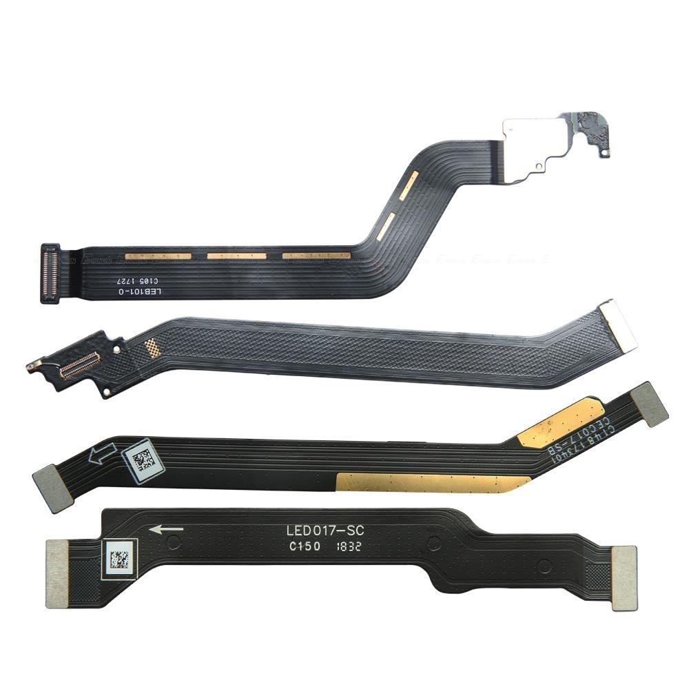 บอร์ดหลักเมนบอร์ดจอแสดงผล LCD Flex Cable สําหรับ OnePlus 3 3T 5 5T 6 6T