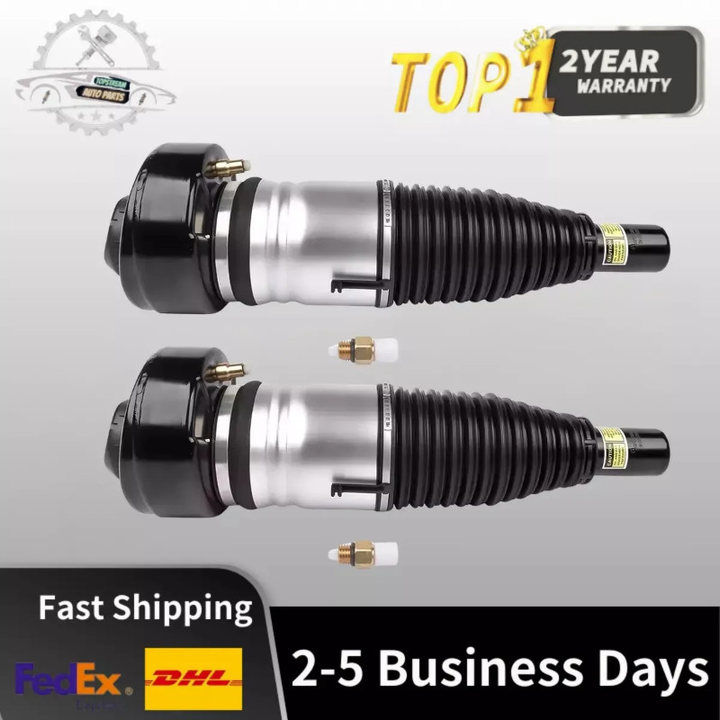 Pair Front Air Suspension Struts Fit Audi A8 D5 4N Quattro 2016-2021 4N0616040L