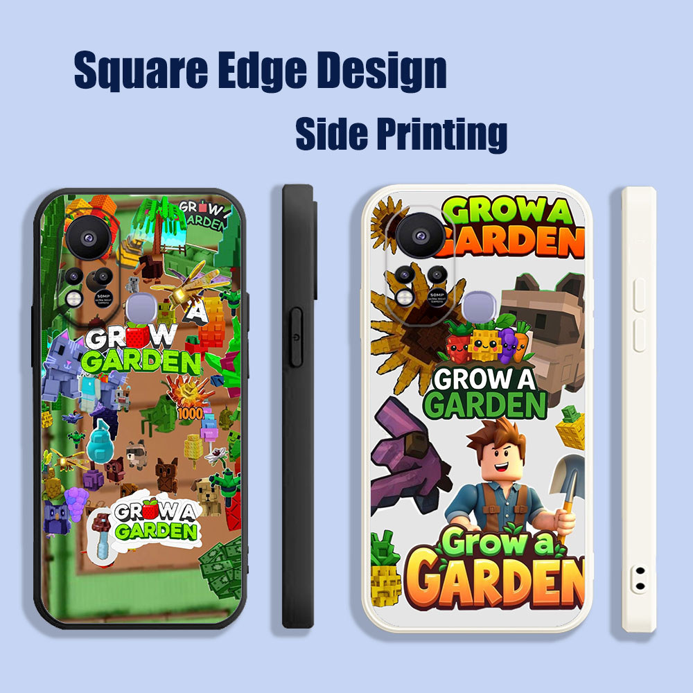 ปลอกสําหรับ Huawei Nova 3i 7i 8i 5T Y9S Grow a garden roblox วิดีโอเกม BOZ12 เคสโทรศัพท์ขอบสี่เหลี่ย
