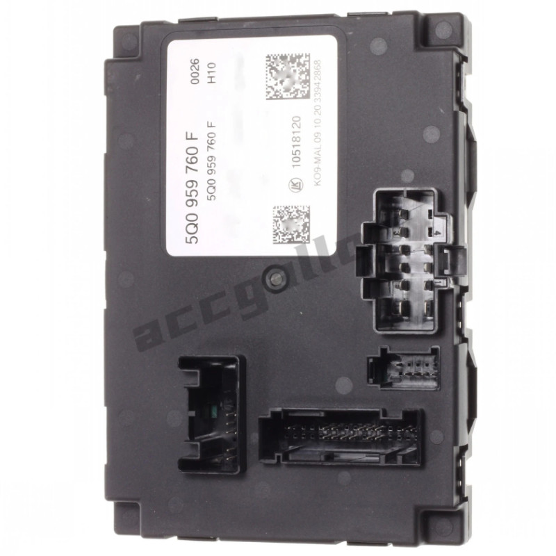 5Q0959760F For VW MQB Golf 7 Passat B8 Tiguan T-ROC Arteon Electric Seat Memory Function Module 5Q0