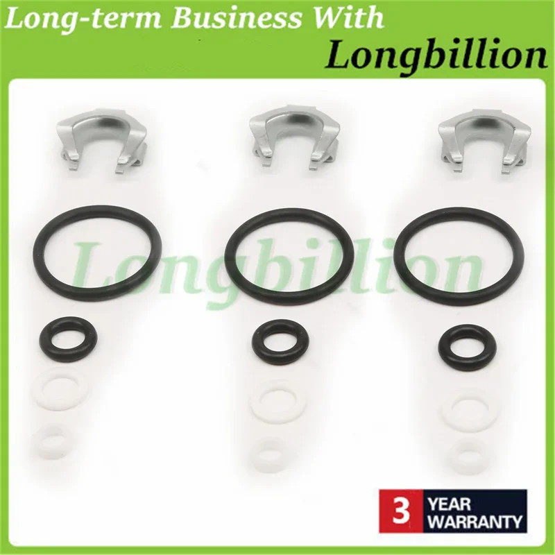 Fuel Injector Nozzle Seal O-Ring Kit 03H198149 03H198149A For Porsche Cayenne 92A VW Passat Variant
