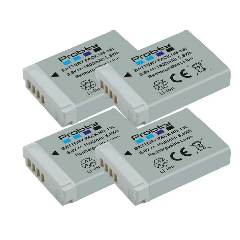 C -13L 13L 1600Mah Camera Battery Or Canon Powershot G5x G7x GX G7 X Mark II GX Mark II Sx620 HS Sx