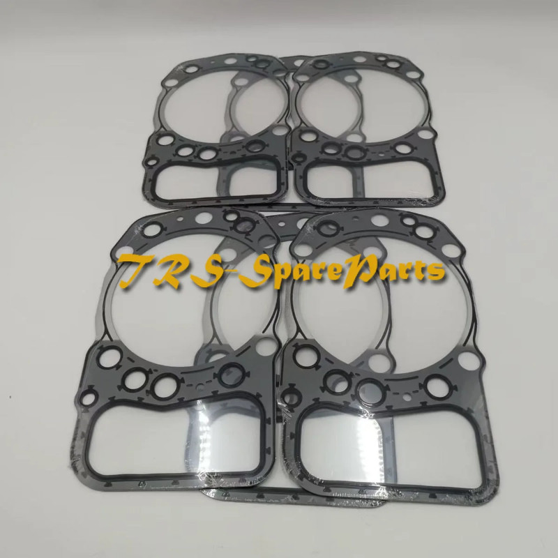 6PCS Engine Head Gasket 2501-72100 32501-32300 32501-82800 For Mitsubishi S6A2-PTA S6A3 S12A2