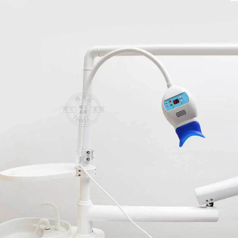 Dental Chair Unit Teeth Whitening Accelerator 20 mins Whitening 8pc Blue LED Light Tooth Blaching M