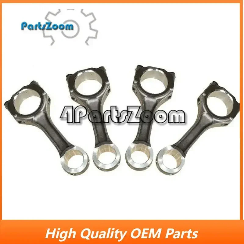 4PCS Excavator Diesel DB58 Connecting Rod For Doosan Daewoo Engine