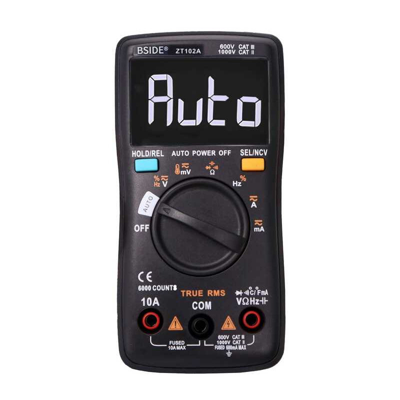 ❤ Kkmoon BSIDE Multimeter เครื่องวัดมัลติมิเตอร์แบบดิจิตอล แ