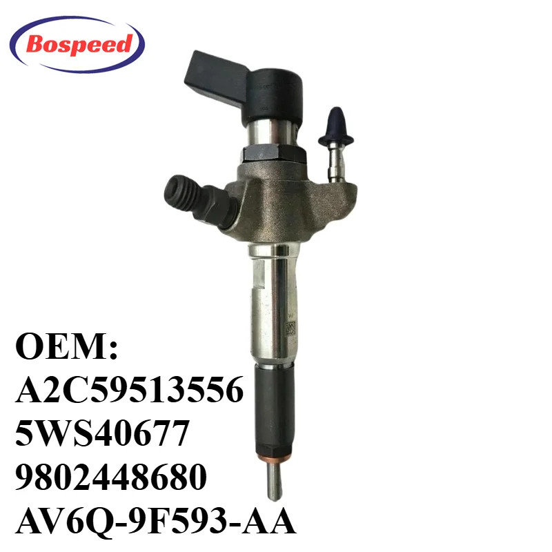 OEM A2C59513556 5WS40677 9802448680 AV6Q-9F593-AA Automobiles Diesel Fuel Injector For VDO Ford Cit