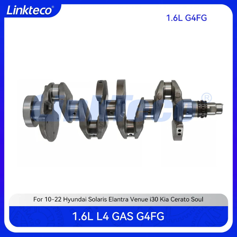 Engine Part Crankshaft Fit 1.6 T L GAS G4FG L4 For 10-22 Hyundai Solaris Elantra Venue i30 Creta HB