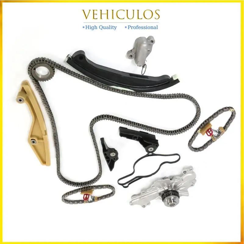 Timing Chain Kit Water Pump BL3Z-6268-A BL3Z6268A Fit 13-17 Ford Edge Taurus Lincoln MKS MKX 3.5 3.