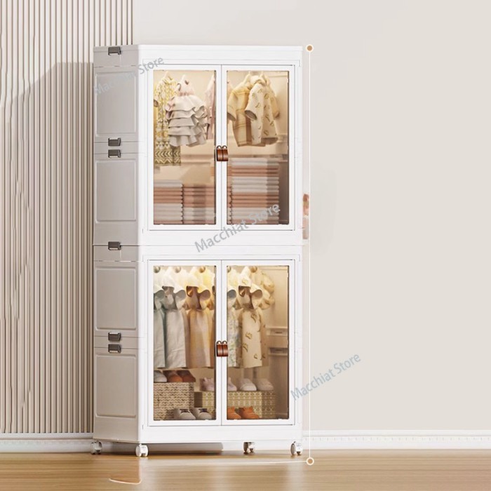 Organizer Girls Children Wardrobes Closet Storage    Bedroom Penderie Enfant Room Furniture MR50CW