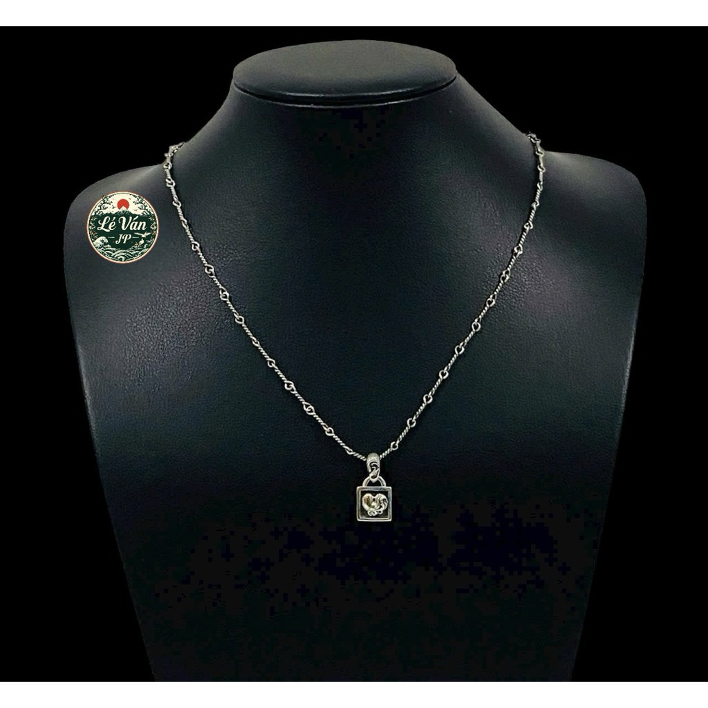 ชุดสร้อยคอ Chrome Hearts สีเงิน S925