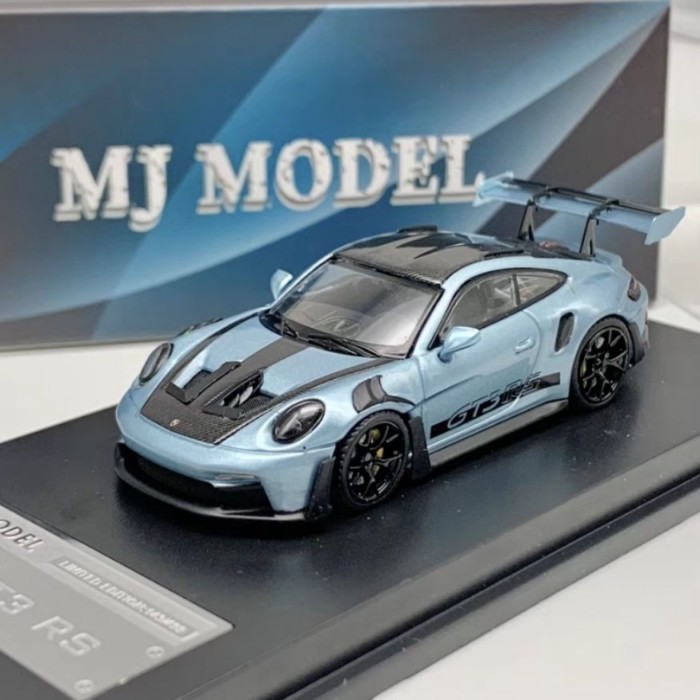 MJ 1/64 Porsche 911 GT3 RS Alloy Collection Car Model Supercar Car Precision Model